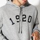 pánska mikina NEW ERA MIKINA NE BRANDED PO HOODY 1920 NEW ERA LGH 11604085 farba sivá