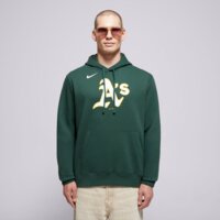 NIKE MIKINA S KAPUCŇOU MLB LOGO CLUB FLEECE HOOD OAKLAND ATH
