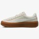 dámske tenisky (obuv) PUMA SUEDE PLATFORM BUBBLE WN'S 36643902 farba béžová