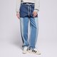 dámske nohavice ADIDAS NOHAVICE  KSENIA PW JEANS iw5663 farba modrá