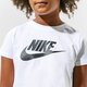 detské tričko NIKE TRIČKO SPORTSWEAR GIRL da6925-102 farba biela