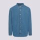 pánske košele LEVI'S KOŠEĽA AUTHENTIC BUTTON DOWN MED INDIGO - FLAT FINISH a7210-0025 farba modrá
