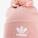 detská čiapka ADIDAS ČIAPKA ZIMNÁ AC BOBBLE KNIT ed8721 farba ružová