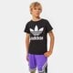 detské tričko ADIDAS TRIČKO TREFOIL TEE BOY dv2905 farba čierna