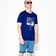 pánske tričko NIKE TRIČKO SS TEE HUARACHE 840327429 farba tmavomodrá
