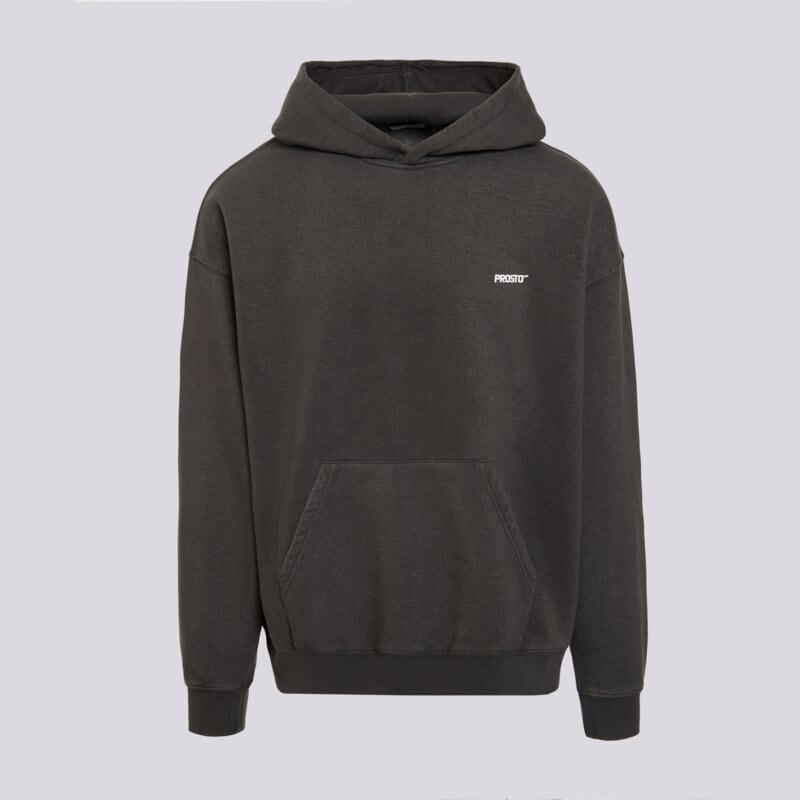 PROSTO MIKINA S KAPUCŇOU 1999 Glitch Black