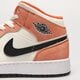 detské tenisky (obuv) AIR JORDAN 1 MID SE dv1336-800 farba oranžová