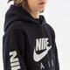 detská mikina NIKE MIKINA S KAPUCŇOU B NSW NIKE AIR PO HOODIE BOY dm8109-010 farba čierna