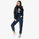 dámska mikina ADIDAS MIKINA TRF CREW SWEAT ADICOLOR dv2625 farba tmavomodrá