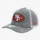 detská šiltovka NEW ERA ČIAPKA ACID TRUCKER SAN FRANCISCO 49ERS 80006177 farba sivá