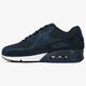 pánske tenisky (obuv) NIKE AIR MAX 90 ESSENTIAL  537384422 farba tmavomodrá