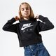 detská mikina NIKE MIKINA S KAPUCŇOU AIR cz6234-010 farba čierna