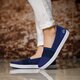 dámske tenisky (obuv) LACOSTE LYONELLA SLIP 117 1 733caw1023nv1 farba modrá