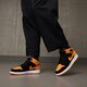 detské tenisky (obuv) AIR JORDAN 1 MID SE fj4924-008 farba oranžová