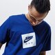 pánske tričko JORDAN TRIČKO JUMPMAN BOX dd0963-492 farba tmavomodrá