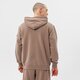pánska mikina ADIDAS MIKINA S KAPUCŇOU TREFOIL LINEAR LABEL HOODIE hm2652 farba hnedá