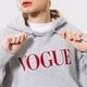 dámska mikina PUMA MIKINA S KAPUCŇOU PUMA X VOGUE OVERSIZED HOODIE TR 536691-04 farba sivá