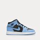 detské tenisky (obuv) AIR JORDAN 1 MID  dq8423-401 farba modrá