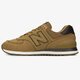 pánske tenisky (obuv) NEW BALANCE ML574NBH ml574nbh farba hnedá