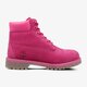 detská vychádzková obuv TIMBERLAND PREMIUM 6 INCH WP BOOT  a14yq farba ružová