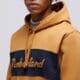pánska mikina TIMBERLAND MIKINA S KAPUCŇOU LS CURSIVE HOODIE tb0a6fkmp471 farba horčicová