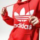 dámska mikina ADIDAS MIKINA S KAPUCŇOU TRF HOODIE fm3298 farba červená