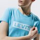 dámske tričko LEVI'S TRIČKO THE PERFECT TEE 17369-1507 farba modrá