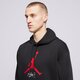 pánska mikina MIKINA S KAPUCŇOU JORDAN ESS FLC BASELINE HOODIE  fd7545-013 farba čierna