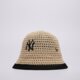  NEW ERA KLOBÚK WMNS KNITTED BUCKET NYY NEW YORK YANKEES 60856308 farba béžová