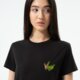 dámske tričko VANS TRIČKO SURF'S UPSIDE DOWN SS CREW vn0007rmblk1 farba čierna