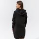 dámske šaty PUMA ŠATY ESS HOODED DRESS FL - PUMA BLACK 58912901 farba čierna