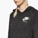 dámska mikina NIKE MIKINA W NSW GYMVNT HDY CB 803511010 farba čierna