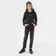 detská mikina NIKE MIKINA S KAPUCŇOU B NSW ZIGZAG FLC BOY do2669-010 farba čierna