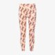 detské nohavice ADIDAS LEGGINGS LEGGINGS WW gn2237 farba ružová