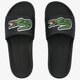 pánske šľapky LACOSTE CROCO SLIDE 319 4 US 738cma00731b4 farba čierna