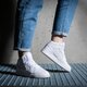 detské tenisky (obuv) AIR JORDAN 1 MID 554725-130 farba biela