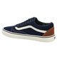 pánske skate obuv VANS OLD SKOOL  vvokd9l farba tmavomodrá