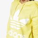 dámska mikina ADIDAS MIKINA TREFOIL HOODIE ce2413 farba žltá