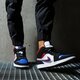 pánske tenisky (obuv) AIR JORDAN 1 MID SE 852542-005 farba červená