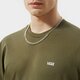 pánske tričko VANS TRIČKO MN LEFT CHEST LOGO TEE GREAPE LEAF vn0a3czekcz1 farba khaki