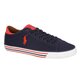 pánske tenisky (obuv) POLO RL HARVEY NE NEWPORT NAVY/RL2000 RED CANVAS 8161907580gb farba tmavomodrá