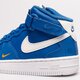 detské tenisky (obuv) NIKE AIR FORCE 1 MID SE  fj2895-400 farba modrá