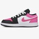 detské tenisky (obuv) AIR JORDAN 1 LOW (GS) 554723-106 farba ružová