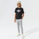 detské nohavice ADIDAS NOHAVICE  TREFOIL PANTS BOY gd2705 farba sivá