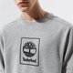 pánska mikina TIMBERLAND MIKINA TREE LOGO CREW MEDIUM GREY HEATHER tb0a5pj80521 farba sivá