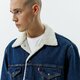 Prechodná bunda pánska (jarná/jesenná) LEVI'S BUNDA VTG FIT SHERPA TRUCKER 791290013 farba modrá