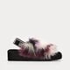 dámske šľapky UGG FL.YEAH TIE DYE 1117326-magnolia farba viacfarebná