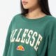 dámska mikina ELLESSE MIKINA NESTER CROP SWEATSHIRT DGREEN sgp16700502 farba zelená