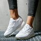 dámske tenisky (obuv) REEBOK CL LTHR  fv1078 farba biela