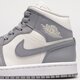 dámske tenisky (obuv) WMNS AIR JORDAN 1 MID  bq6472-115 farba sivá